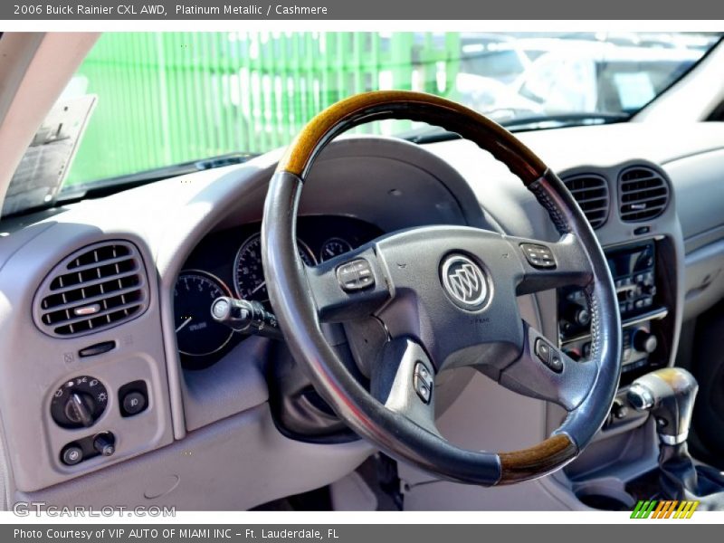 Platinum Metallic / Cashmere 2006 Buick Rainier CXL AWD