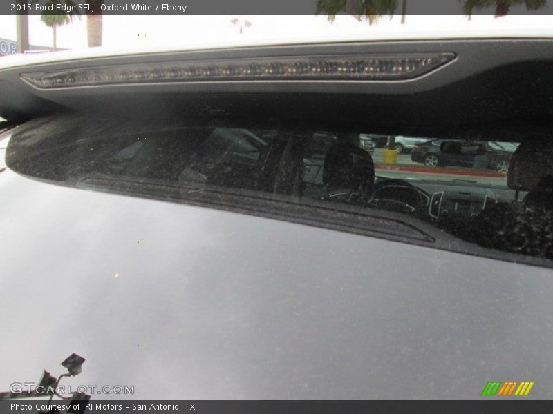 Oxford White / Ebony 2015 Ford Edge SEL