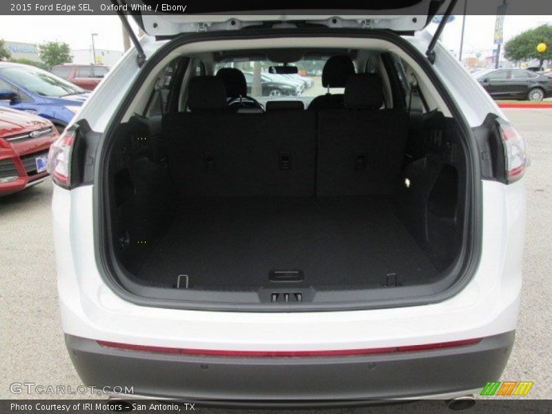 Oxford White / Ebony 2015 Ford Edge SEL