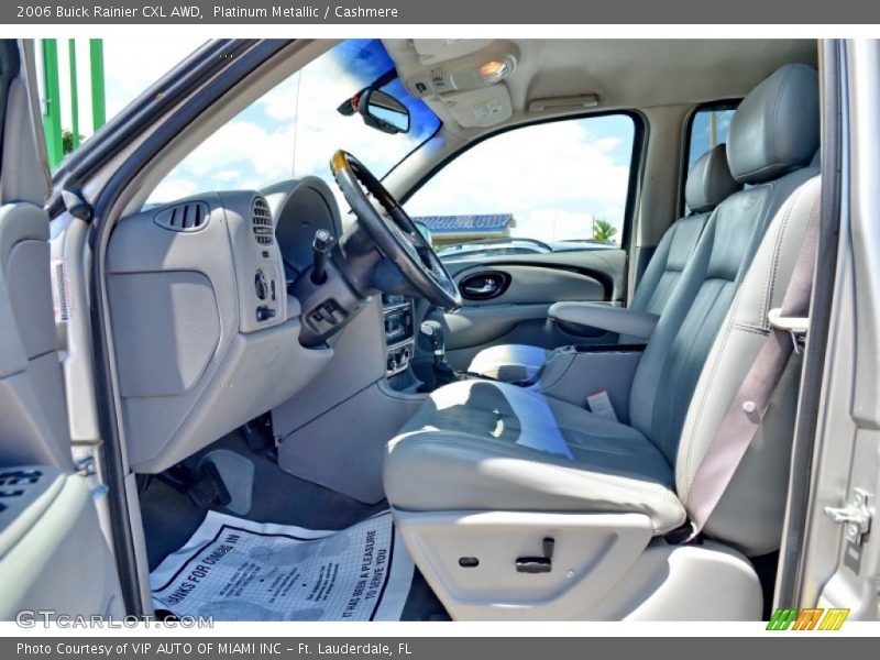 Platinum Metallic / Cashmere 2006 Buick Rainier CXL AWD