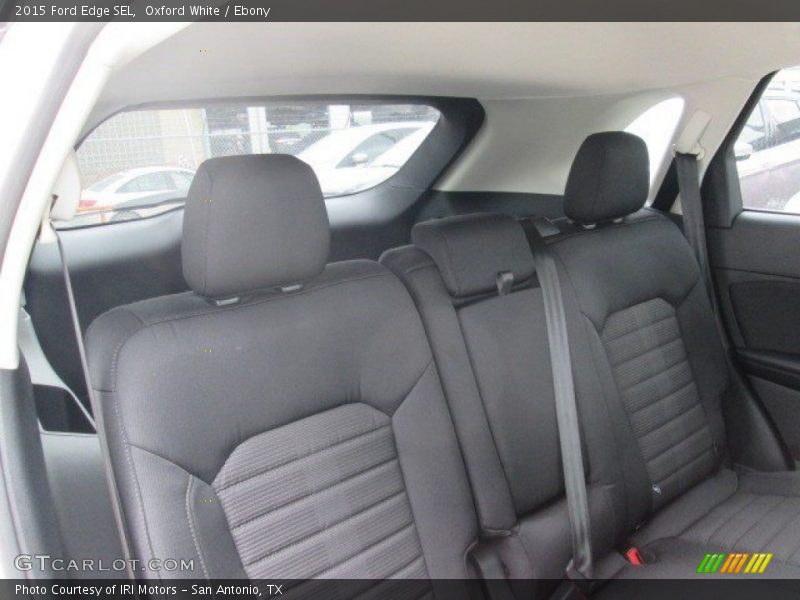 Oxford White / Ebony 2015 Ford Edge SEL