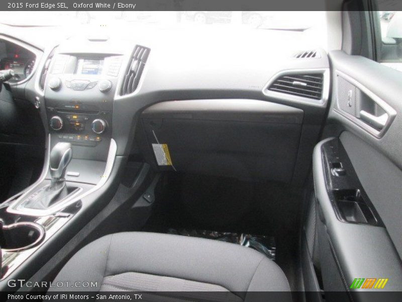 Oxford White / Ebony 2015 Ford Edge SEL