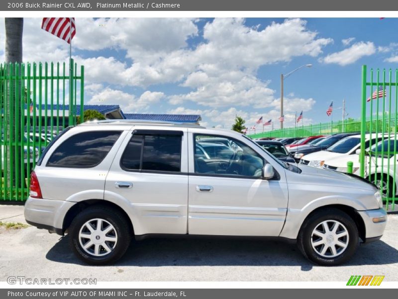 Platinum Metallic / Cashmere 2006 Buick Rainier CXL AWD