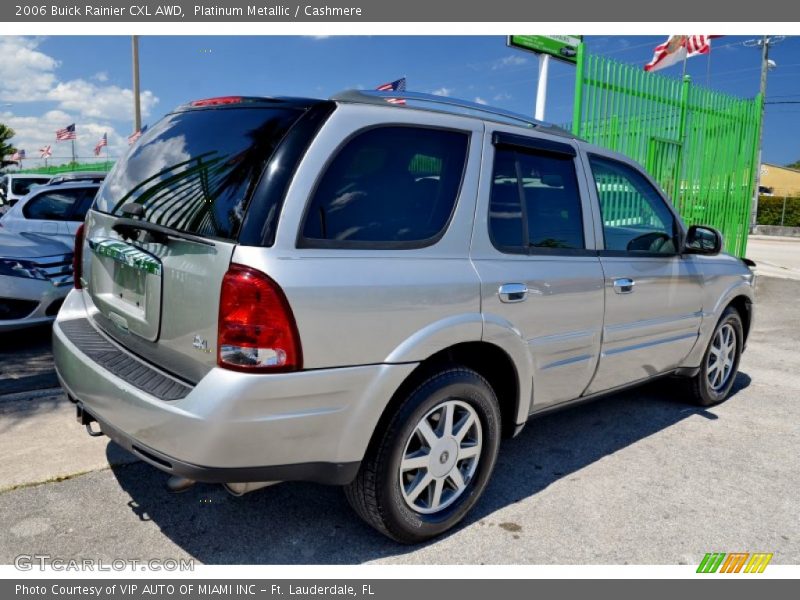 Platinum Metallic / Cashmere 2006 Buick Rainier CXL AWD