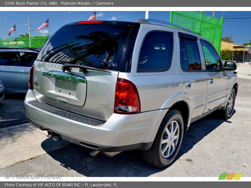 Platinum Metallic / Cashmere 2006 Buick Rainier CXL AWD