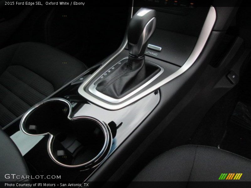 Oxford White / Ebony 2015 Ford Edge SEL