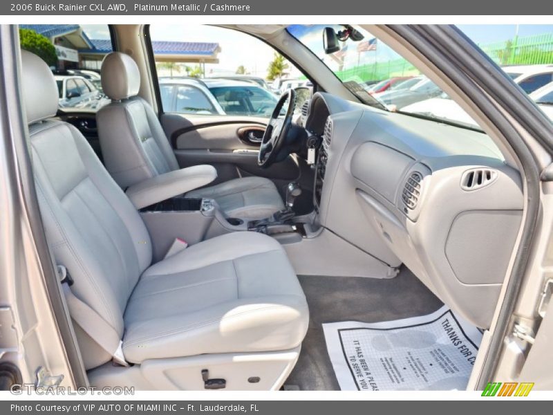 Platinum Metallic / Cashmere 2006 Buick Rainier CXL AWD