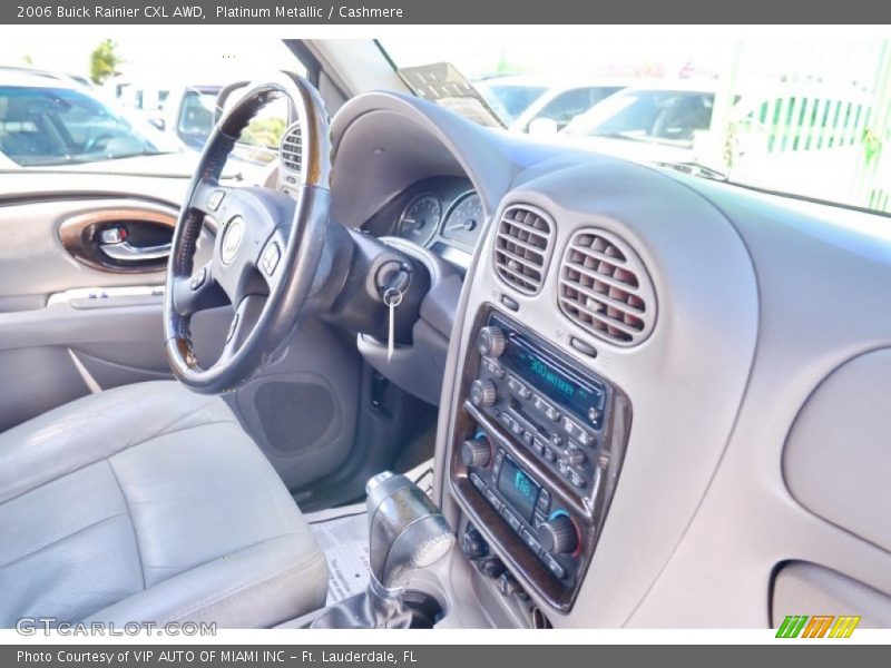 Platinum Metallic / Cashmere 2006 Buick Rainier CXL AWD