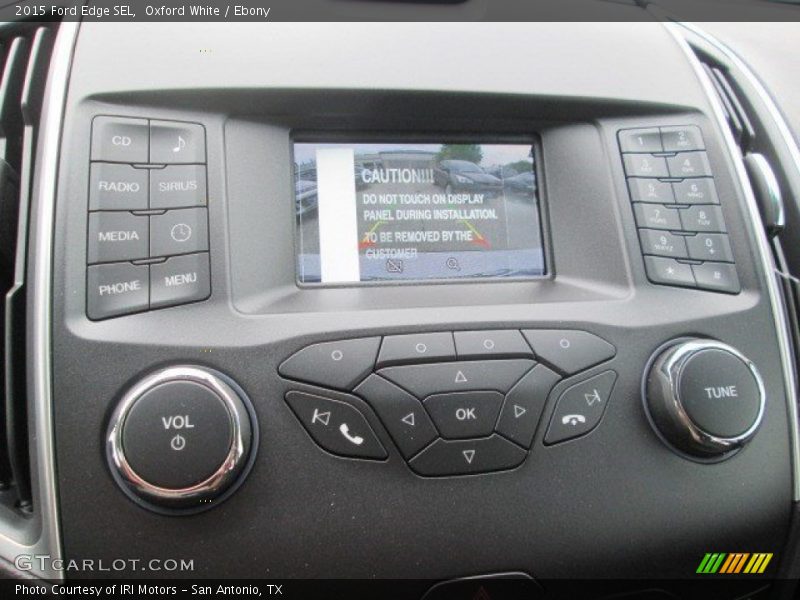 Oxford White / Ebony 2015 Ford Edge SEL