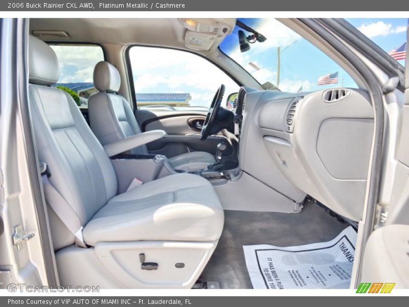 Platinum Metallic / Cashmere 2006 Buick Rainier CXL AWD