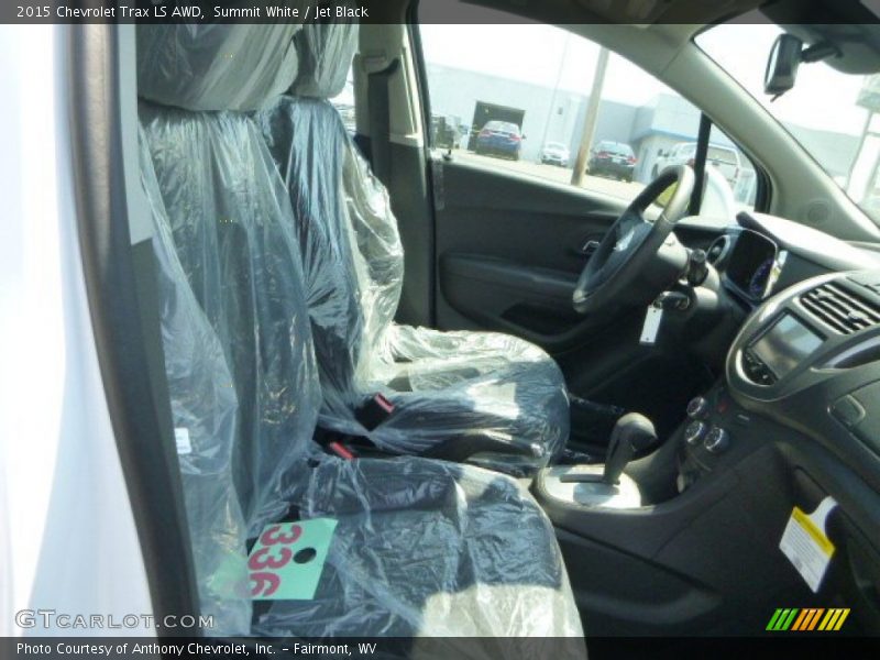Summit White / Jet Black 2015 Chevrolet Trax LS AWD