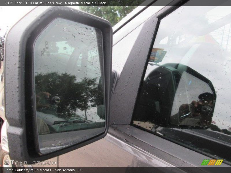 Magnetic Metallic / Black 2015 Ford F150 Lariat SuperCrew