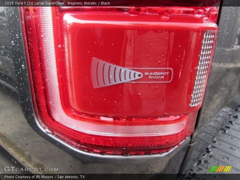 Magnetic Metallic / Black 2015 Ford F150 Lariat SuperCrew