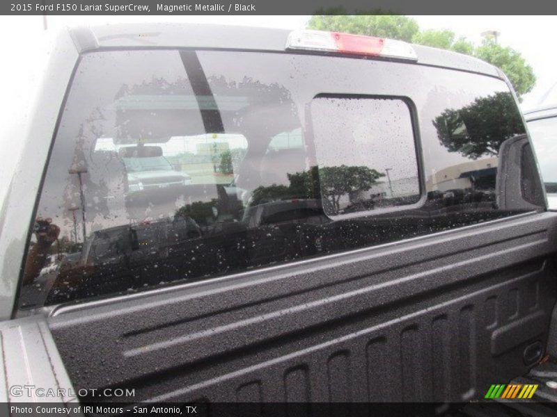 Magnetic Metallic / Black 2015 Ford F150 Lariat SuperCrew