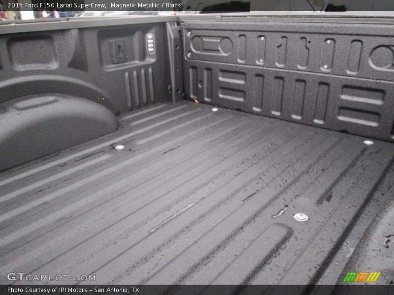 Magnetic Metallic / Black 2015 Ford F150 Lariat SuperCrew