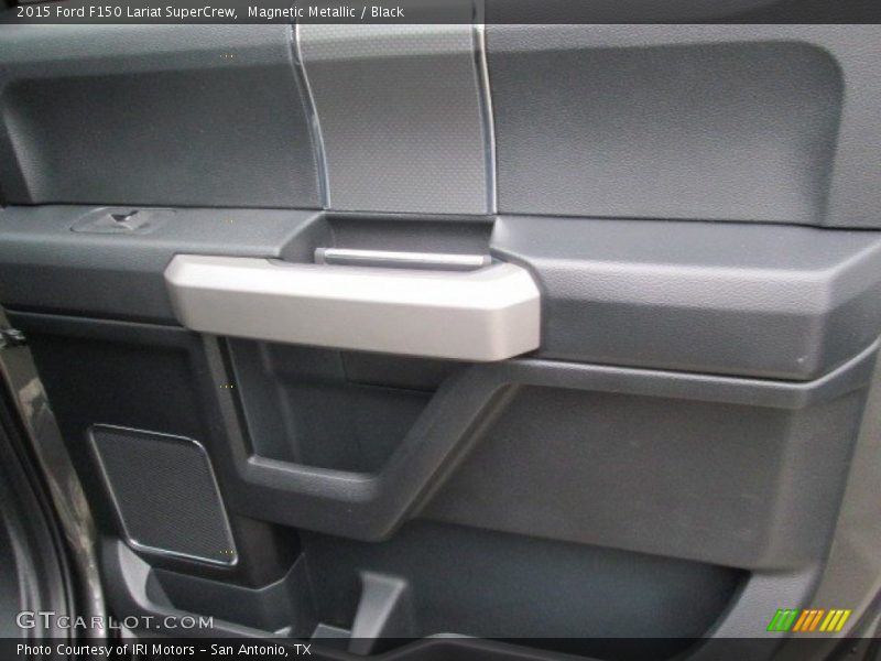 Magnetic Metallic / Black 2015 Ford F150 Lariat SuperCrew