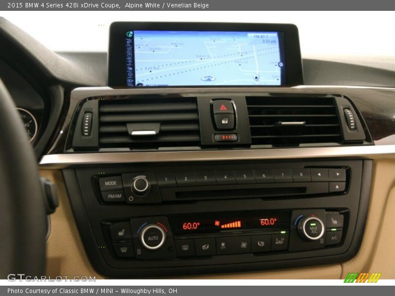 Controls of 2015 4 Series 428i xDrive Coupe