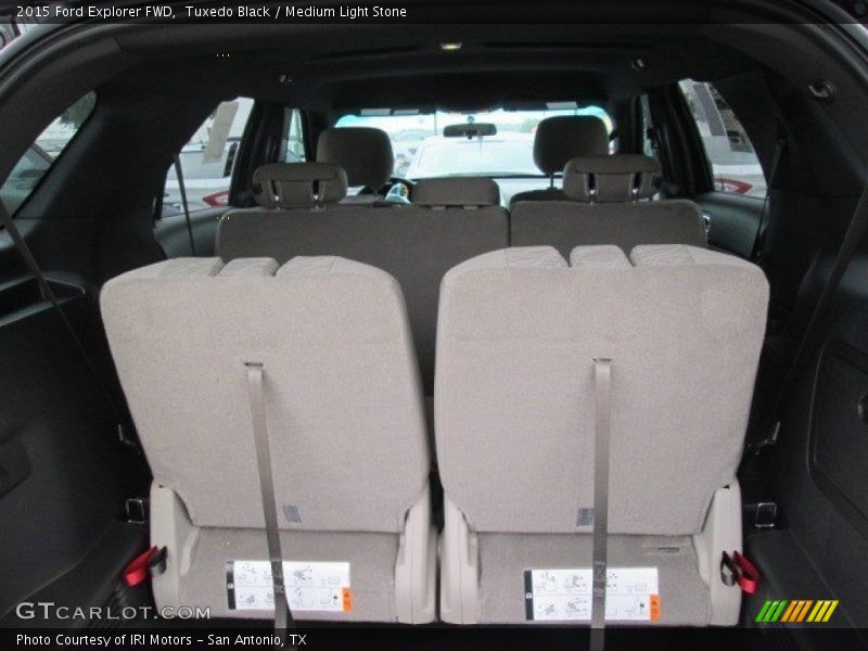 Tuxedo Black / Medium Light Stone 2015 Ford Explorer FWD