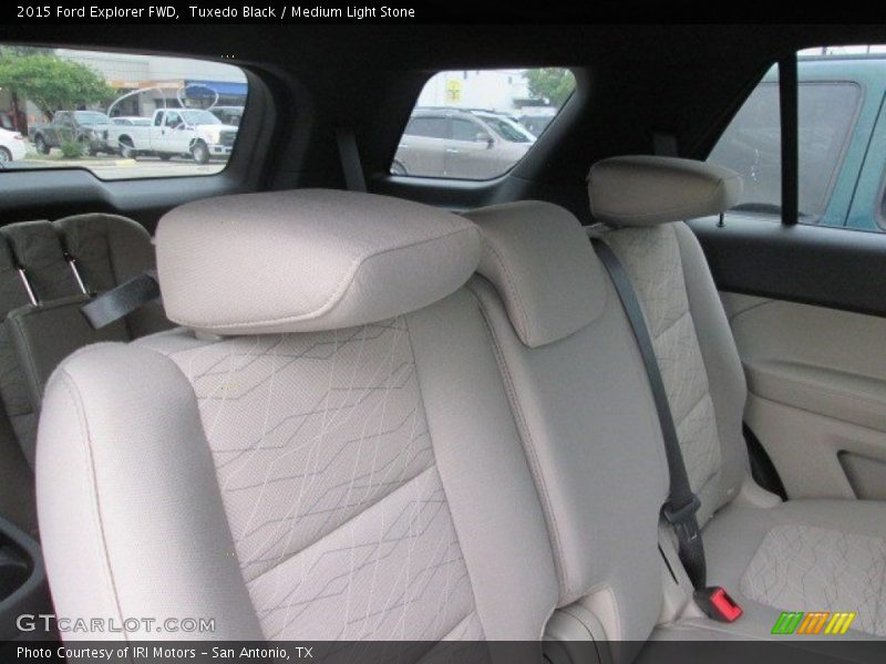 Tuxedo Black / Medium Light Stone 2015 Ford Explorer FWD