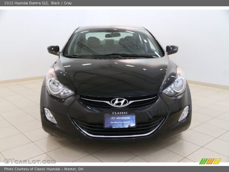 Black / Gray 2013 Hyundai Elantra GLS