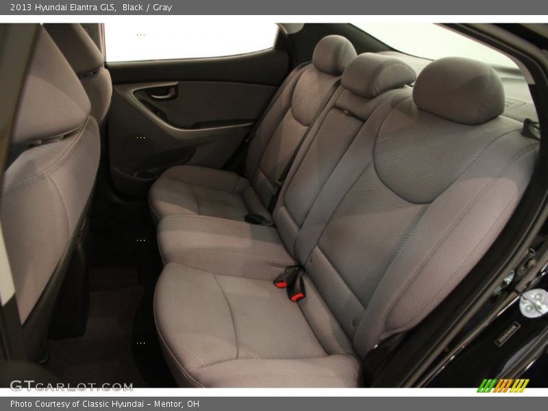 Black / Gray 2013 Hyundai Elantra GLS
