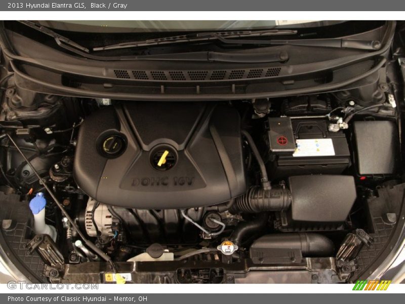 Black / Gray 2013 Hyundai Elantra GLS