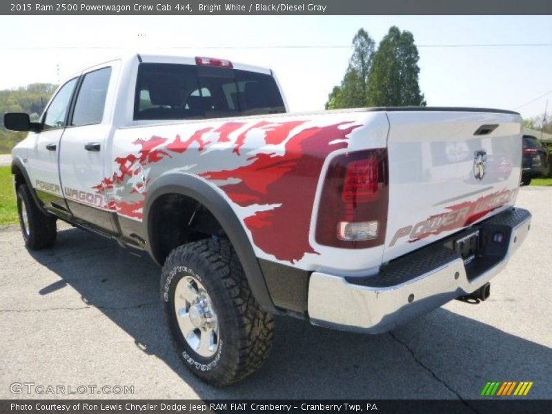 Bright White / Black/Diesel Gray 2015 Ram 2500 Powerwagon Crew Cab 4x4