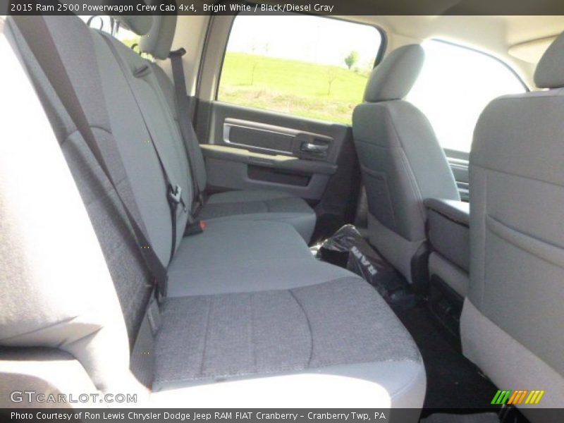 Bright White / Black/Diesel Gray 2015 Ram 2500 Powerwagon Crew Cab 4x4