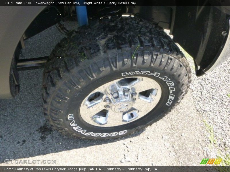 Bright White / Black/Diesel Gray 2015 Ram 2500 Powerwagon Crew Cab 4x4