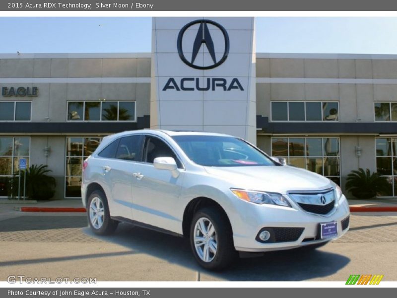 Silver Moon / Ebony 2015 Acura RDX Technology