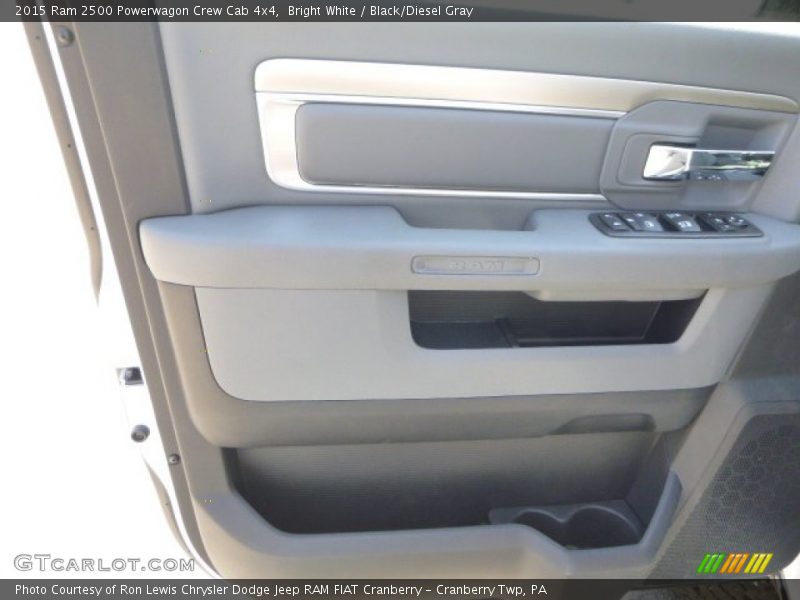 Bright White / Black/Diesel Gray 2015 Ram 2500 Powerwagon Crew Cab 4x4