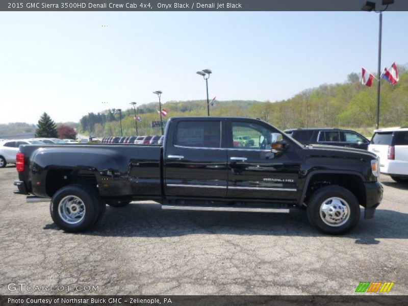 Onyx Black / Denali Jet Black 2015 GMC Sierra 3500HD Denali Crew Cab 4x4