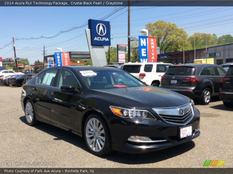 Crystal Black Pearl / Graystone 2014 Acura RLX Technology Package