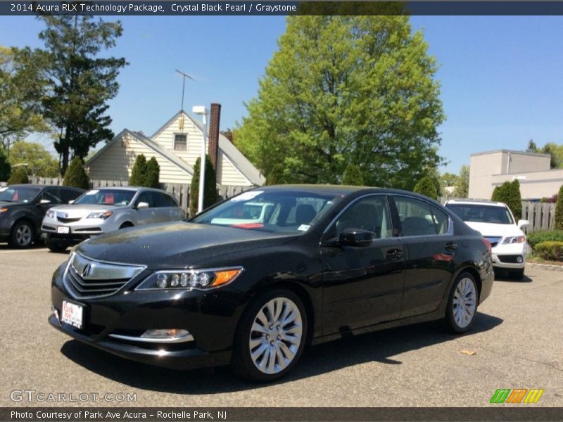 Crystal Black Pearl / Graystone 2014 Acura RLX Technology Package