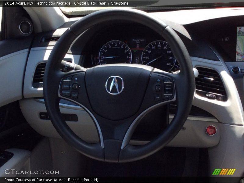 Crystal Black Pearl / Graystone 2014 Acura RLX Technology Package