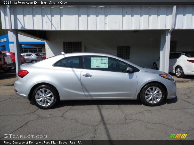 Bright Silver / Gray 2015 Kia Forte Koup EX