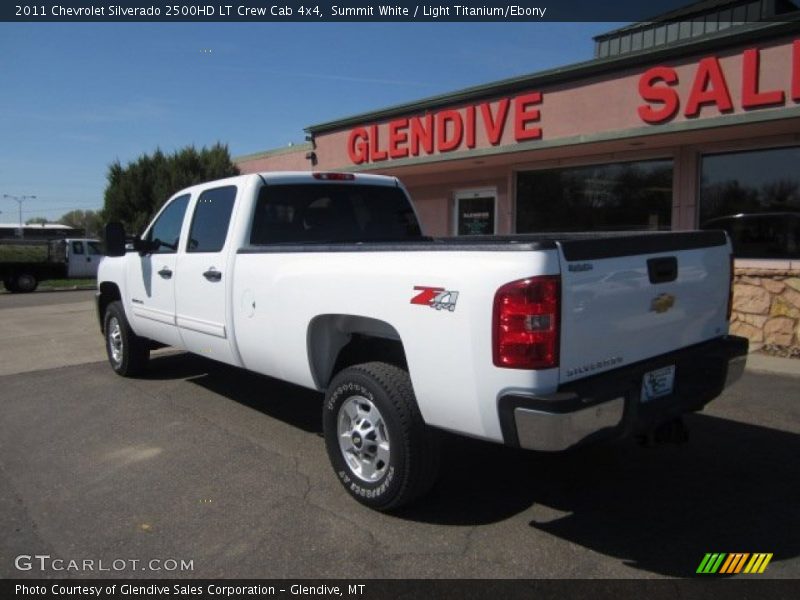 Summit White / Light Titanium/Ebony 2011 Chevrolet Silverado 2500HD LT Crew Cab 4x4