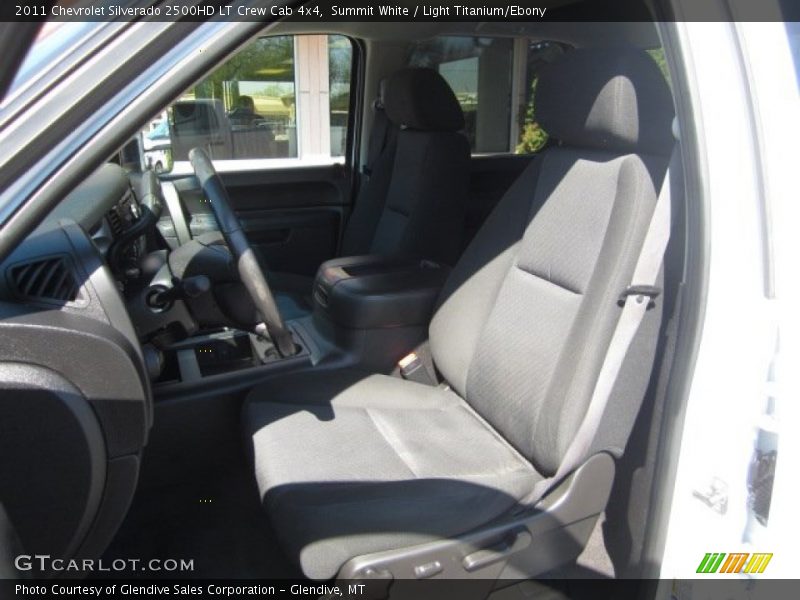 Summit White / Light Titanium/Ebony 2011 Chevrolet Silverado 2500HD LT Crew Cab 4x4