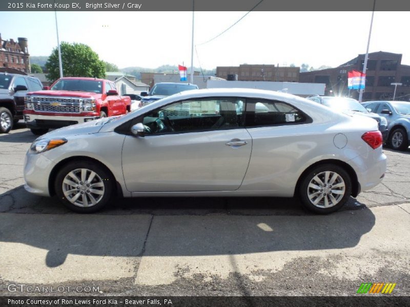 Bright Silver / Gray 2015 Kia Forte Koup EX