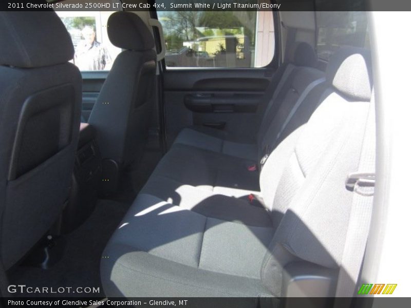Summit White / Light Titanium/Ebony 2011 Chevrolet Silverado 2500HD LT Crew Cab 4x4