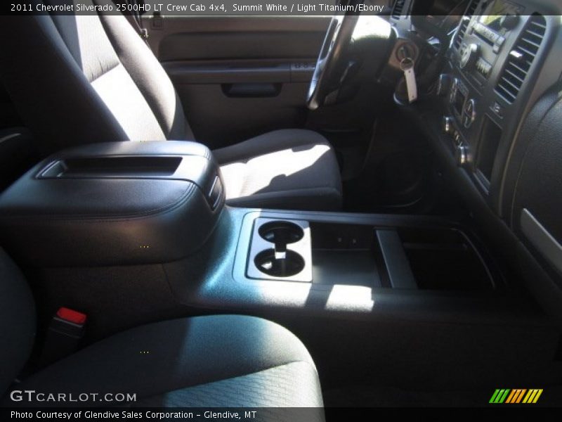 Summit White / Light Titanium/Ebony 2011 Chevrolet Silverado 2500HD LT Crew Cab 4x4