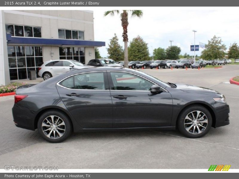 Graphite Luster Metallic / Ebony 2015 Acura TLX 2.4