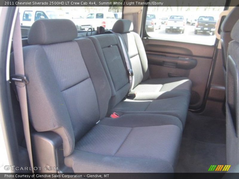 Summit White / Light Titanium/Ebony 2011 Chevrolet Silverado 2500HD LT Crew Cab 4x4