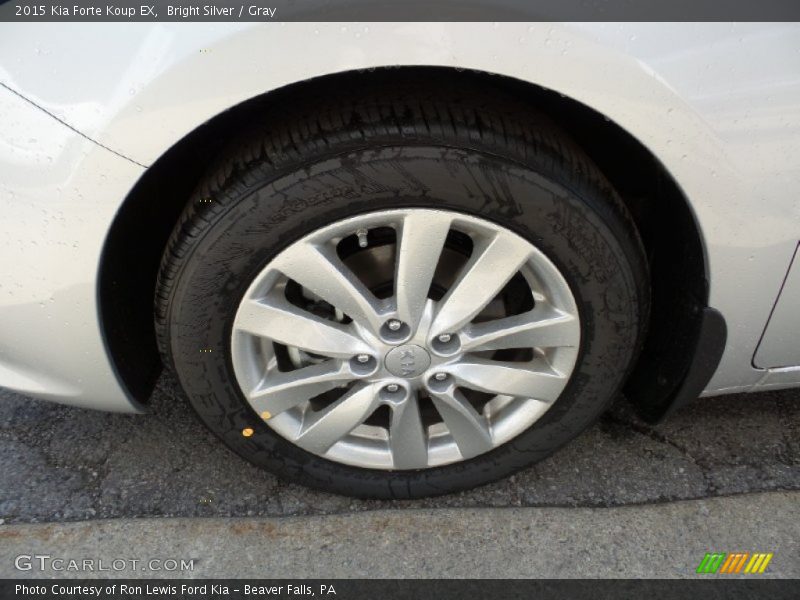 Bright Silver / Gray 2015 Kia Forte Koup EX