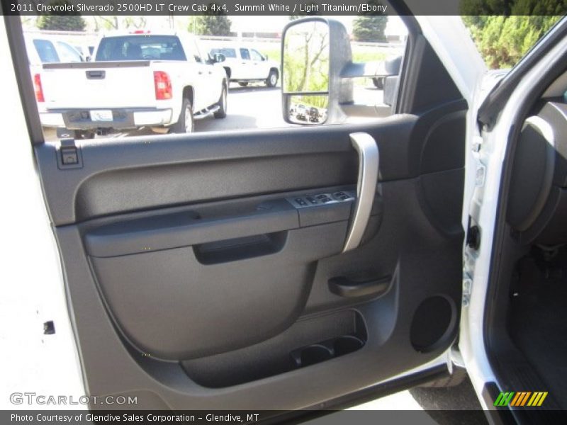 Summit White / Light Titanium/Ebony 2011 Chevrolet Silverado 2500HD LT Crew Cab 4x4