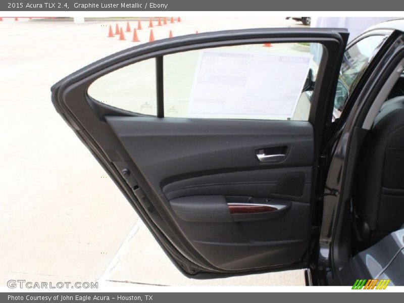 Graphite Luster Metallic / Ebony 2015 Acura TLX 2.4