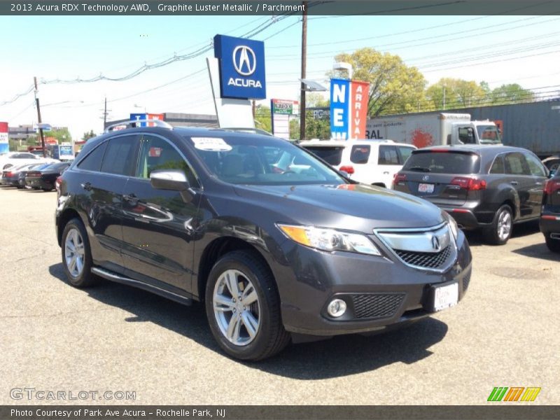 Graphite Luster Metallic / Parchment 2013 Acura RDX Technology AWD