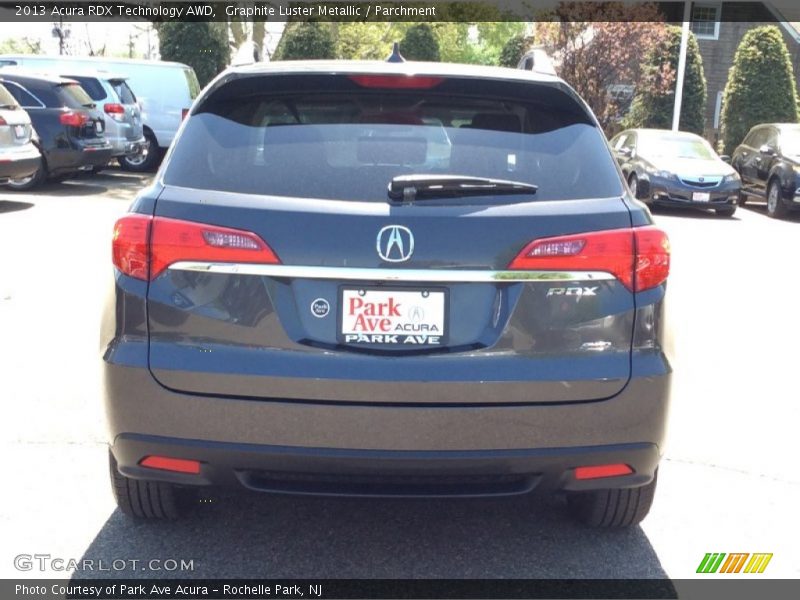 Graphite Luster Metallic / Parchment 2013 Acura RDX Technology AWD