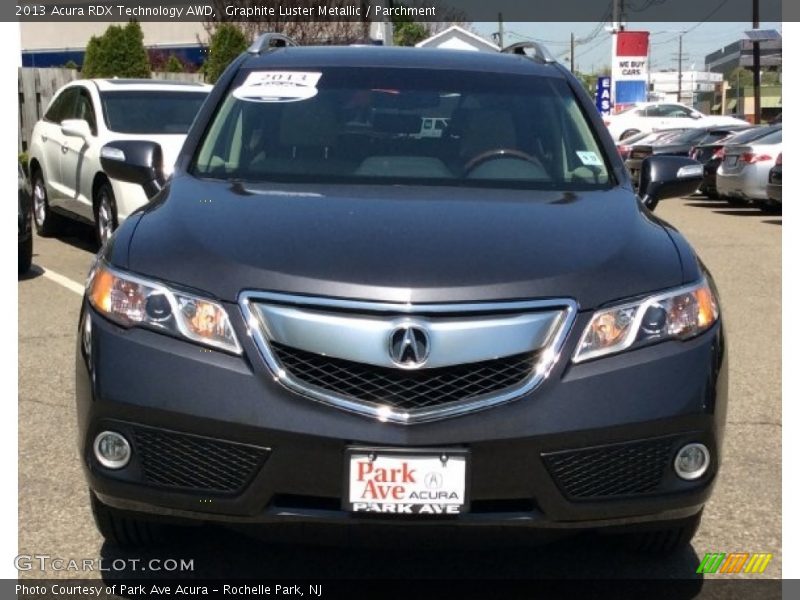 Graphite Luster Metallic / Parchment 2013 Acura RDX Technology AWD
