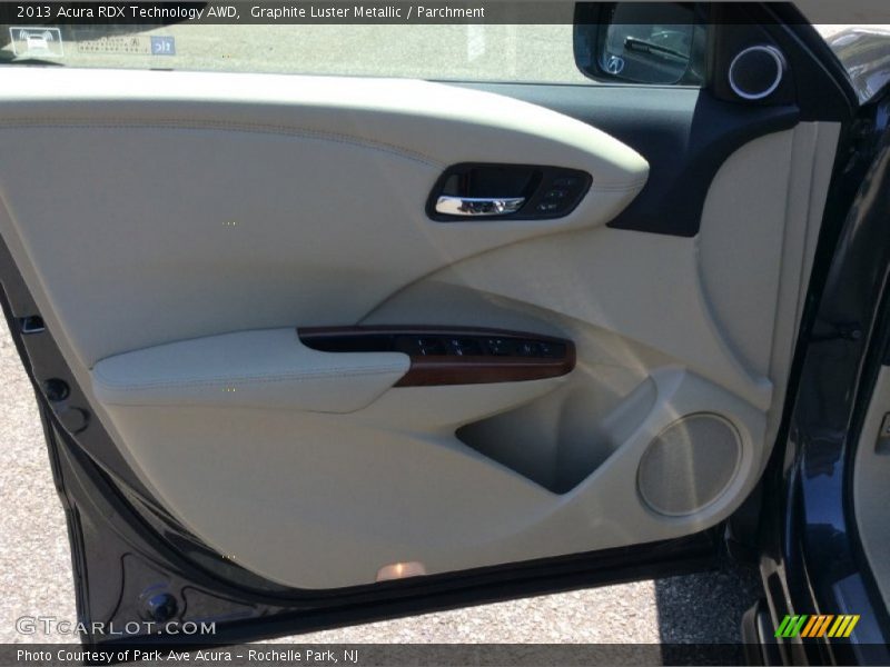 Graphite Luster Metallic / Parchment 2013 Acura RDX Technology AWD